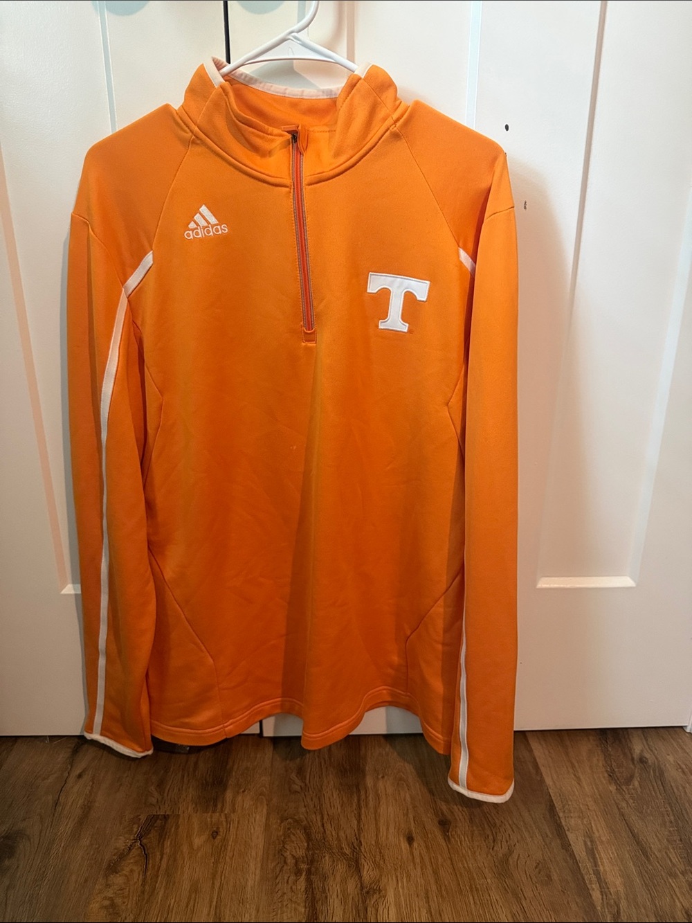 adidas Men’s Orange Tennessee Quarter Zip